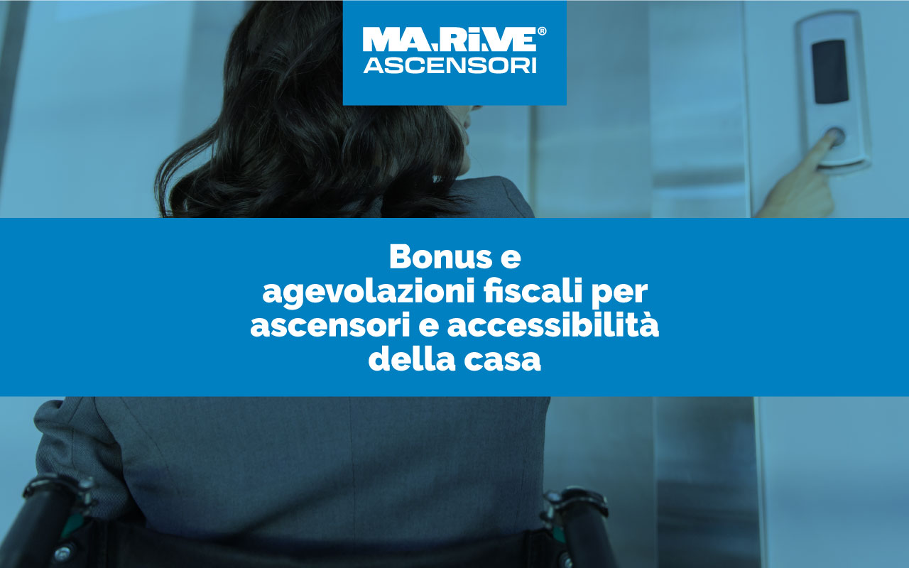 Agevolazioni fiscali per ascensori