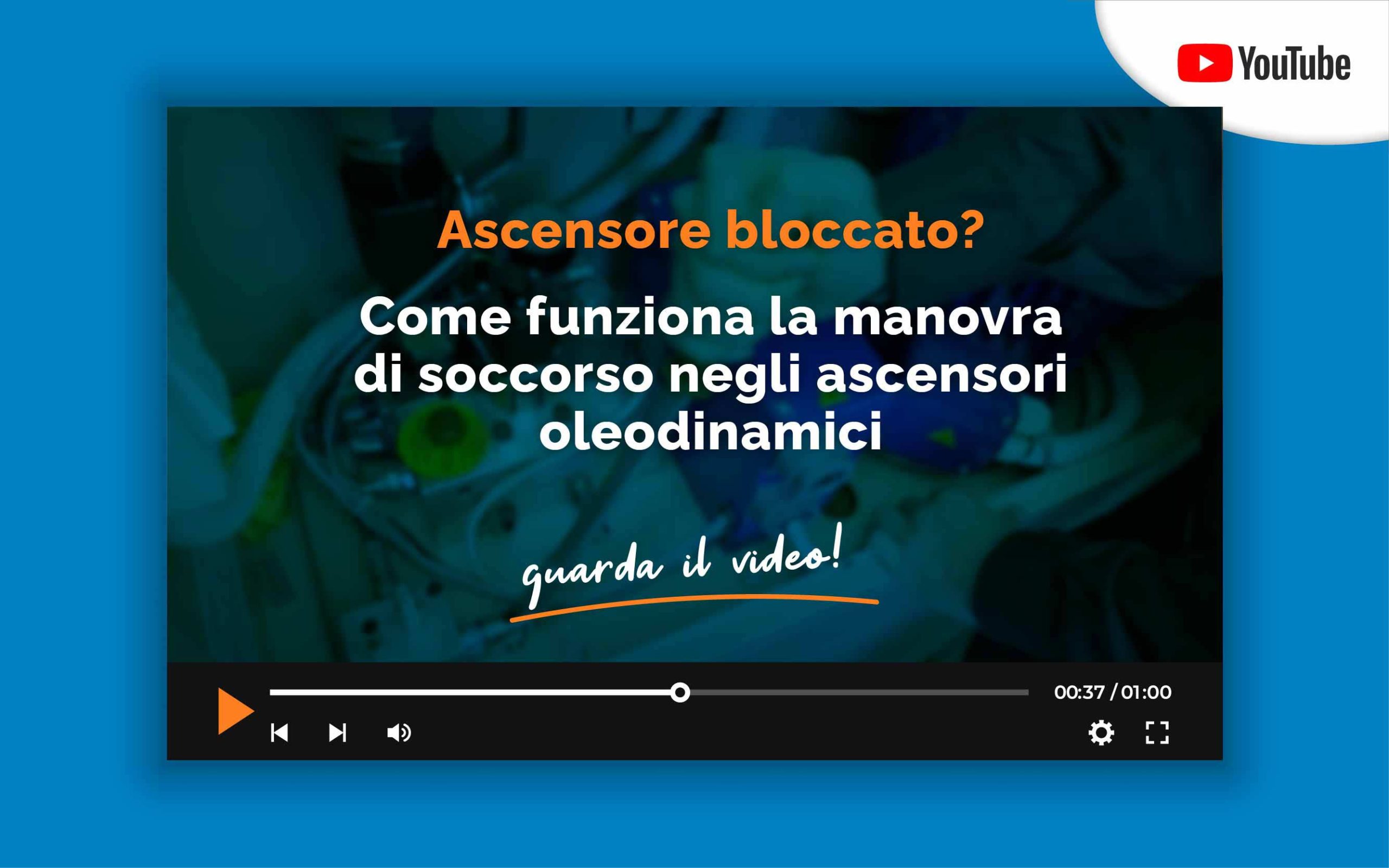 ascensore oleodinamico bloccato