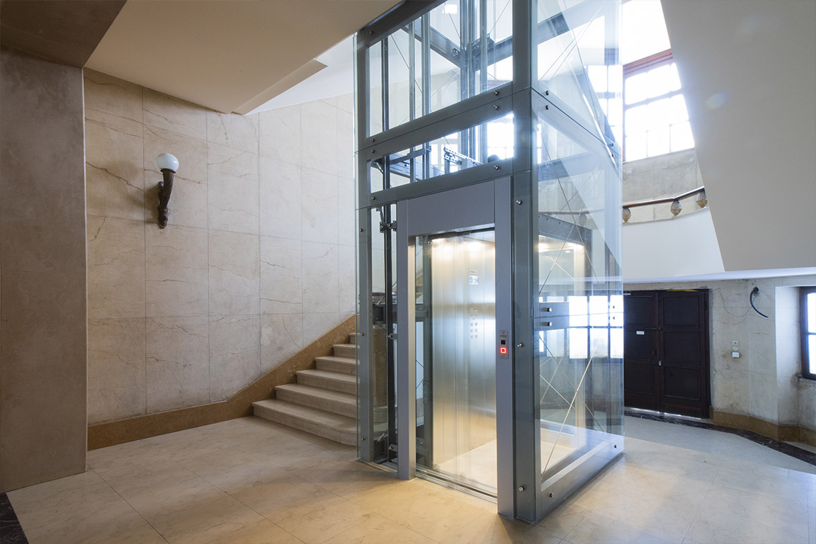 Ascensore elettrico palazzina di Verona