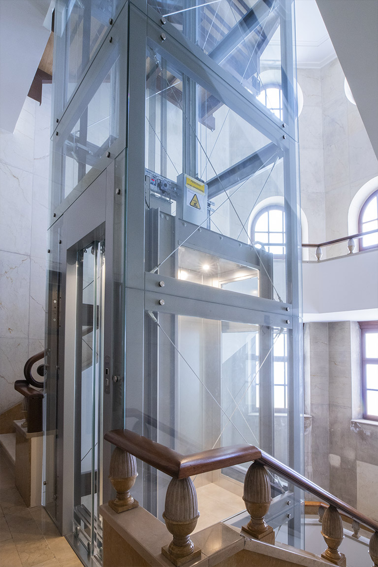Ascensore elettrico palazzina di Verona