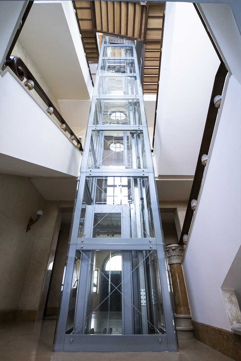 Ascensore elettrico palazzina di Verona